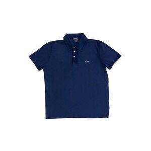 A.P.C. Austin Navy Men's Polo Shirt – Size‎ M – 100% Cotton